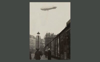 Newly discovered photograph of N.S.11 over London